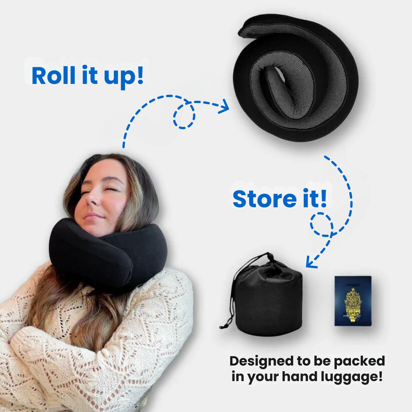 SereneRest™ Travel Cushion