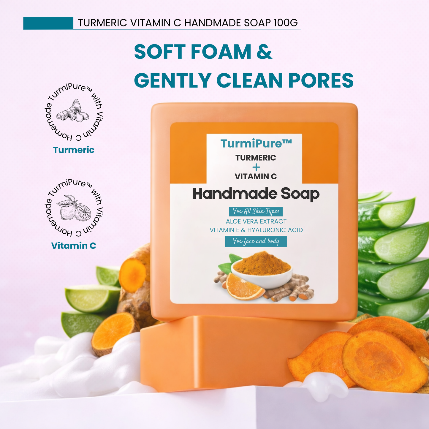 TurmiPure™ Turmeric Soap