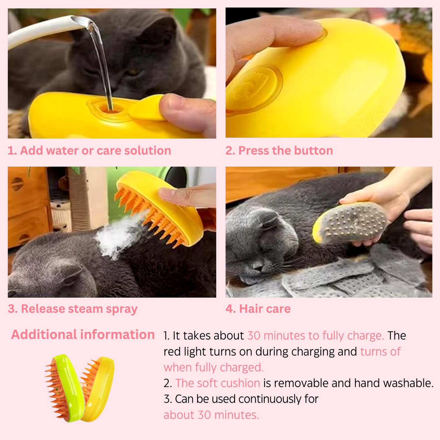 PetSafe™ - Pet Steam Groomer